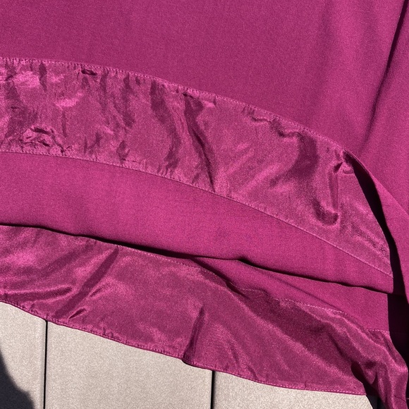 Eileen Fisher fuchsia silk dress, size s - Picture 6 of 16